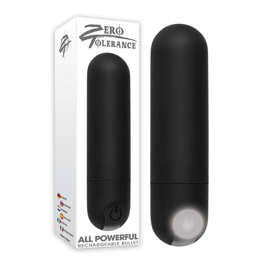 Zero Tolerance All Powerful Rechargeable Bullet - 7.6 cm (3'') USB Rechargeable Bullet