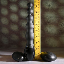 Zero Tolerance BACKDOOR BATON - Black 24 cm USB Rechargeable Vibrating Anal Beads