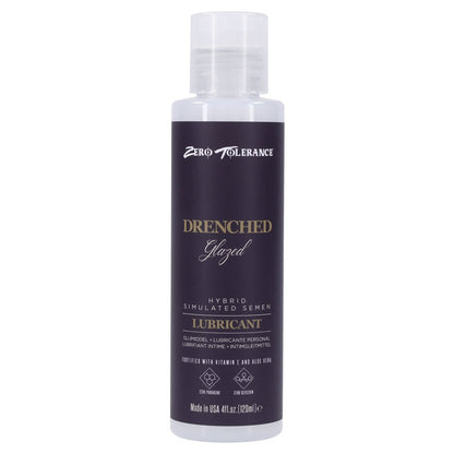 Zero Tolerance DRENCHED GLAZED Hybrid Cum Lubricant - 120 ml Bottle