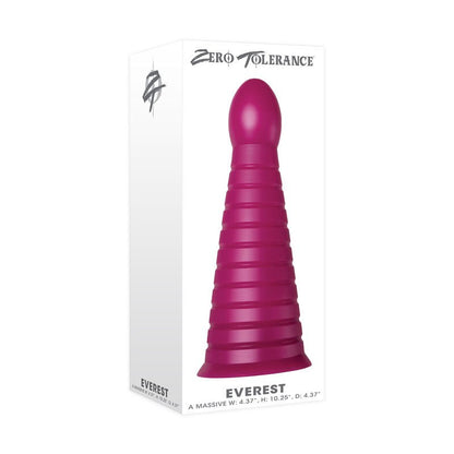 Zero Tolerance Everest - Burgundy 26 cm Giant Butt Plug