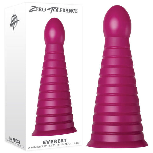 Zero Tolerance Everest - Burgundy 26 cm Giant Butt Plug