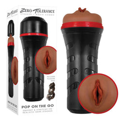 Zero Tolerance POP ON THE GO Dark - Vagina Masturbator