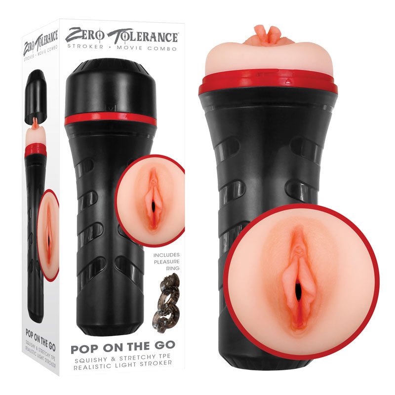 Zero Tolerance POP ON THE GO Light - Vagina Masturbator