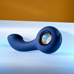 Zero Tolerance THE REACH Blue 13.8 cm USB Rechargeable Vibrating Anal Plug