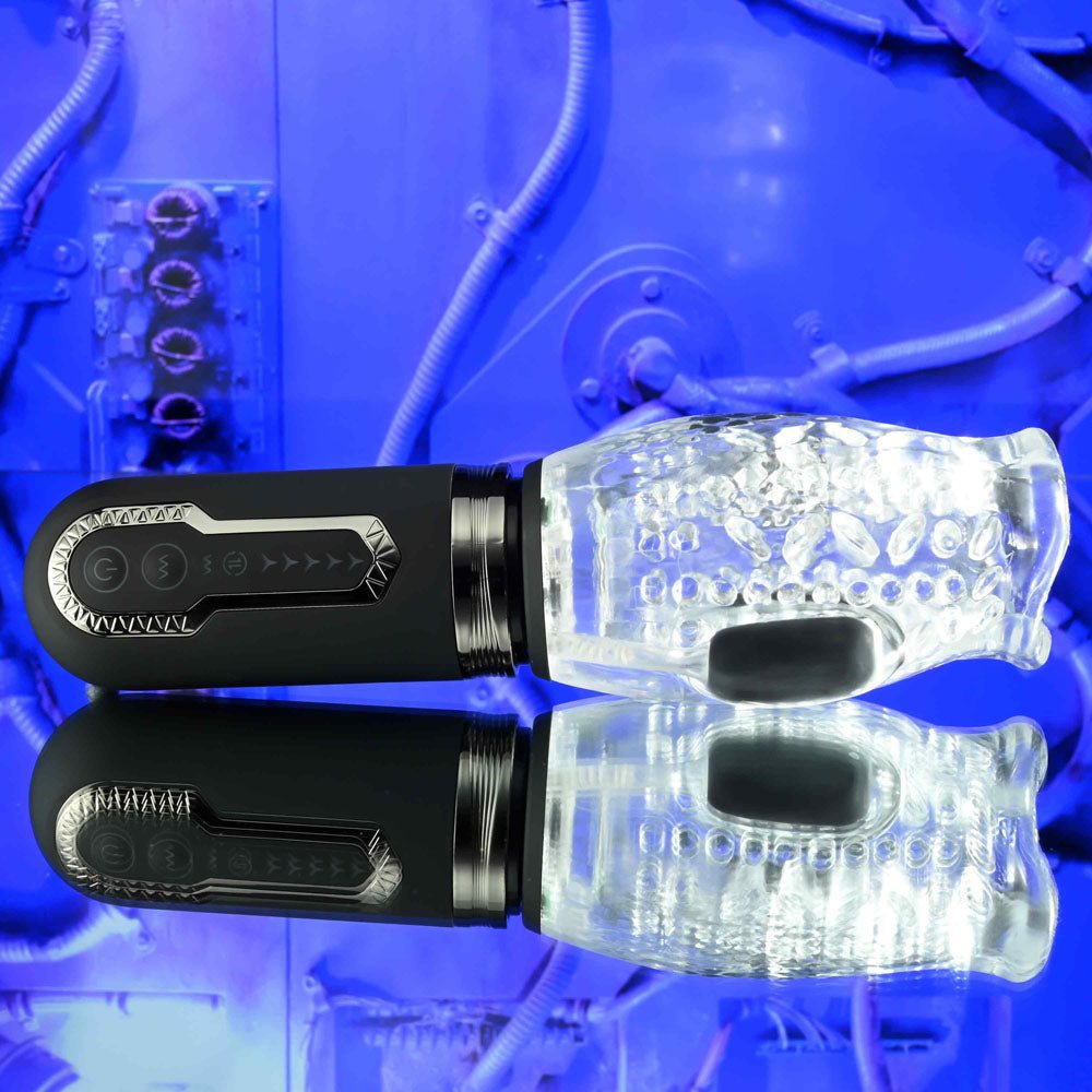 Zero Tolerance THRILL RIDE Clear Thrusting, Rotating & Vibrating Stroker