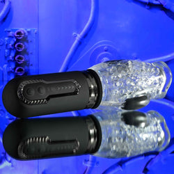 Zero Tolerance THRILL RIDE Clear Thrusting, Rotating & Vibrating Stroker