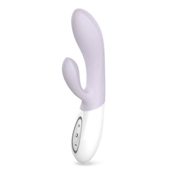 Zini Dew Purple Hydrangea 20 cm USB Rechargeable Rabbit Vibrator