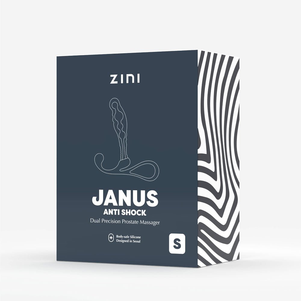 Zini Janus Anti Shock - Black Small Prostate Massager