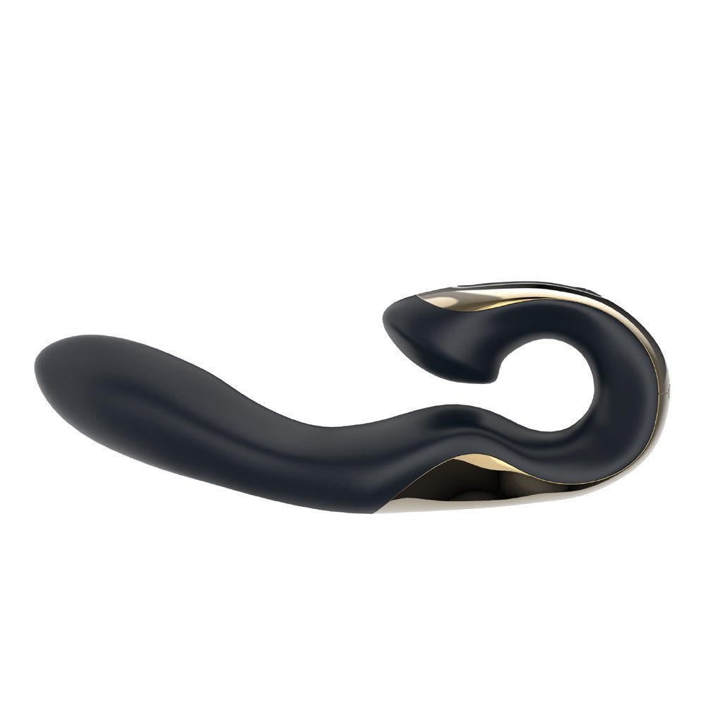 Zini Roae Special Edition - Black/Gold 19.5 cm Rechargeable Vibrator