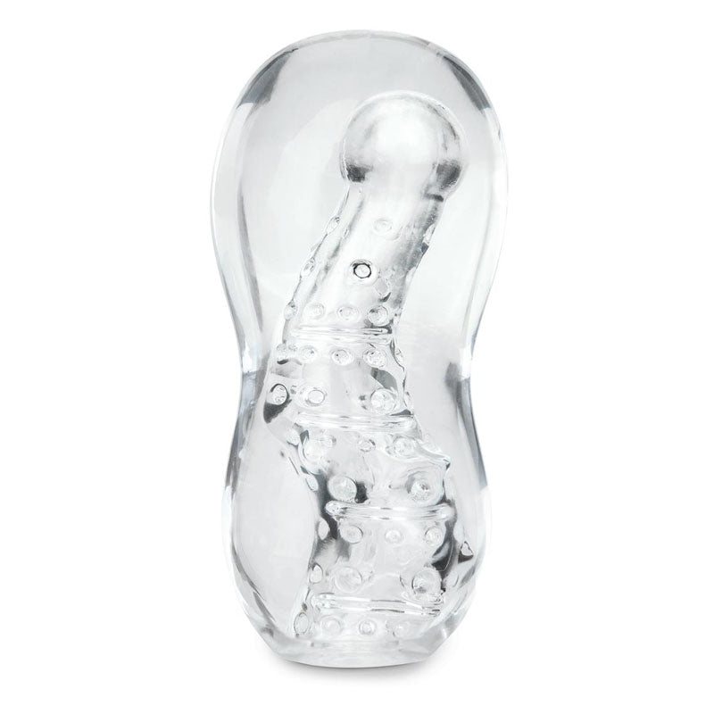 Zolo Gripz - Wavy Clear Stroker Sleeve