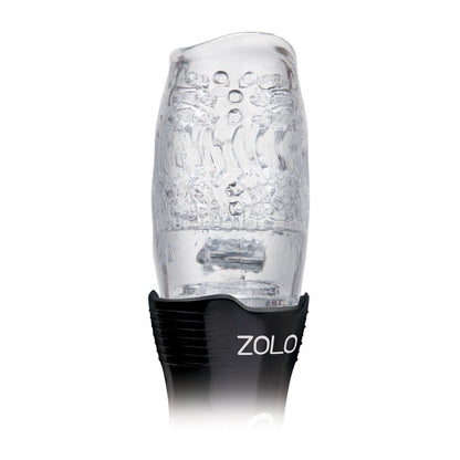 Zolo The Original Gawk Gawk Clear Vibrating, Rotating & Thrusting Masturbator