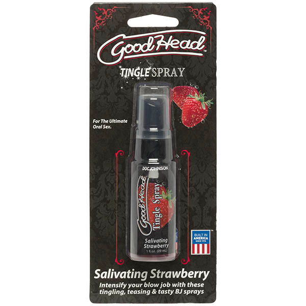 GoodHead Tingle Spray - Salivating Strawberry Flavoured - 29 ml Spray