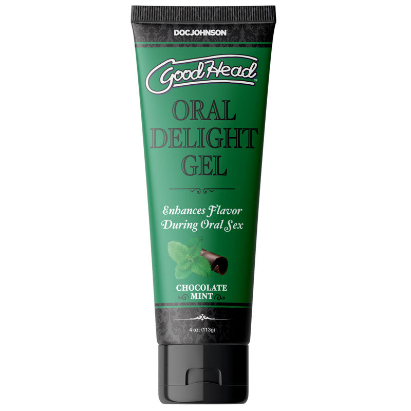 GoodHead Oral Delight Gel - Chocolate Mint - Chocolate Mint Flavoured Oral Gel - 120 ml Tube