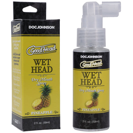 GoodHead Wet Head Dry Mouth Spray Pineapple Flavoured - 59 ml Bottle