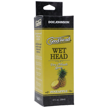 GoodHead Wet Head Dry Mouth Spray Pineapple Flavoured - 59 ml Bottle
