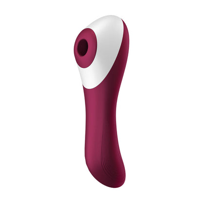 Satisfyer Dual Crush - Red Air Pulse Stimulator with Vibration
