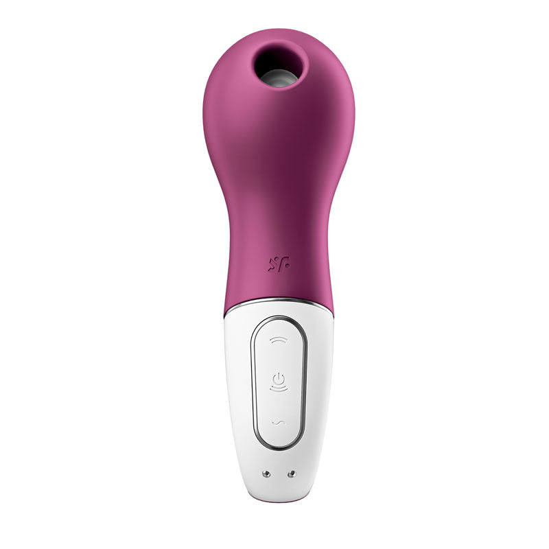 Satisfyer Lucky Libra - Berry Red Air Pulsation Stimulator with Vibration