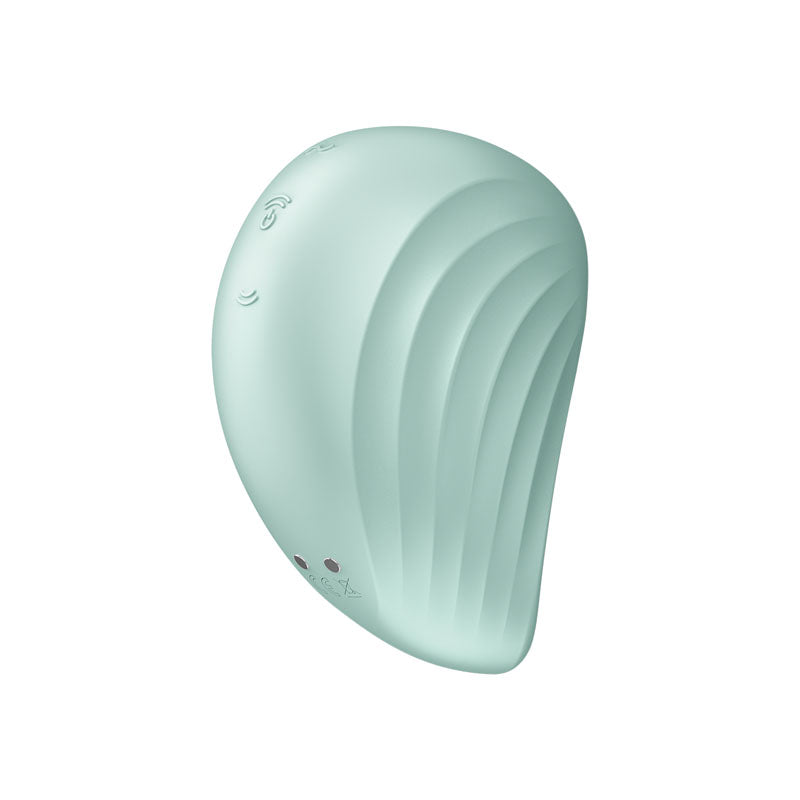 Satisfyer Pearl Diver - Mint - Mint USB Rechargeable Air Pulsation Stimulator