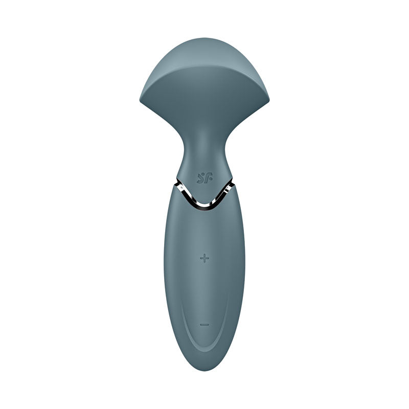 Satisfyer Mini Wand-er - Grey 16 cm USB Rechargeable Massage Wand
