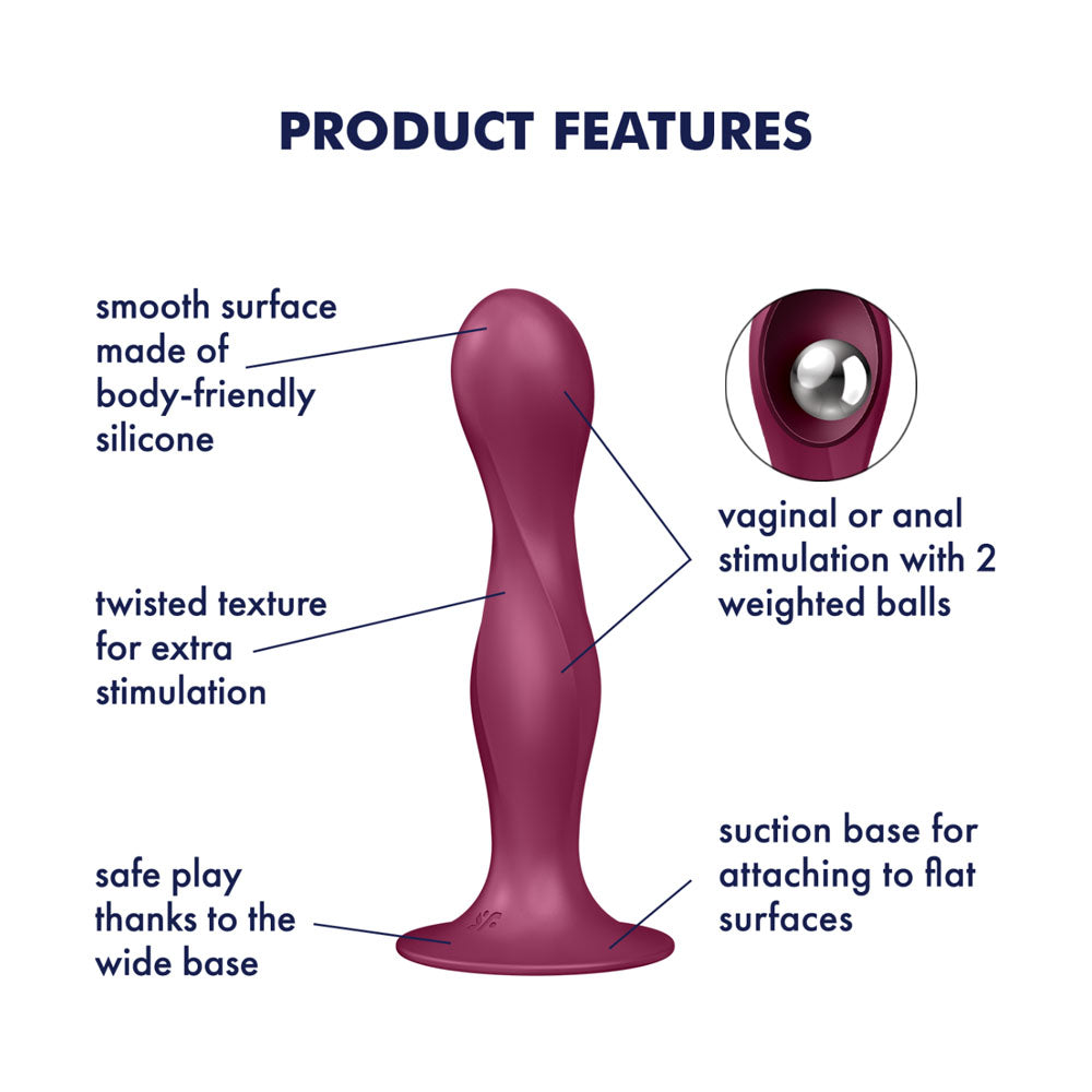 Satisfyer Double Ball-R -Red