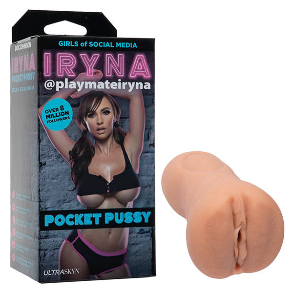 Girls Of Social Media @playmateiryna UltraSkyn Pocket Pussy - Flesh Vagina Stroker