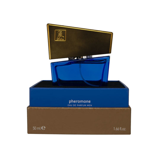 Shiatsu Pheromone Eau De Parfum Men - Dark Blue 50 ml