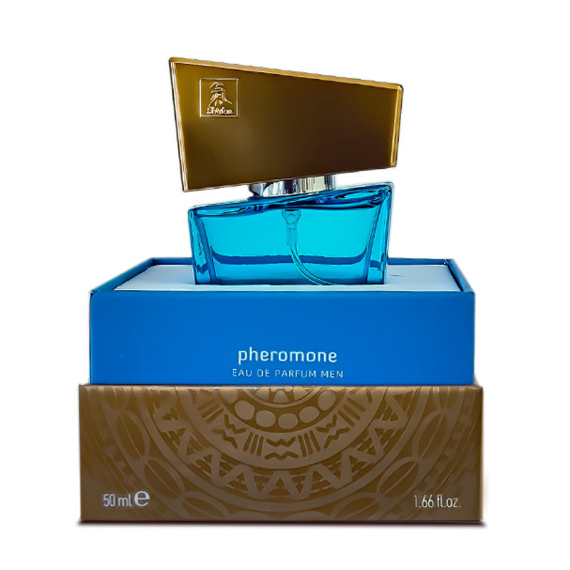Shiatsu Pheromone Eau De Parfum Men - Light Blue - Pheromone Fragrance for Men - 50 ml