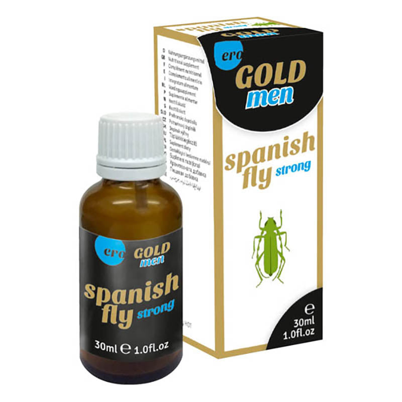 ERO Spanish Fly - Gold Men - Aphrodisiac Enhancer - 30 ml Bottle
