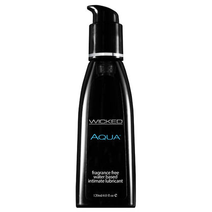 Wicked Aqua - Water Based Lubricant - 120 ml (4 oz) Bottle
