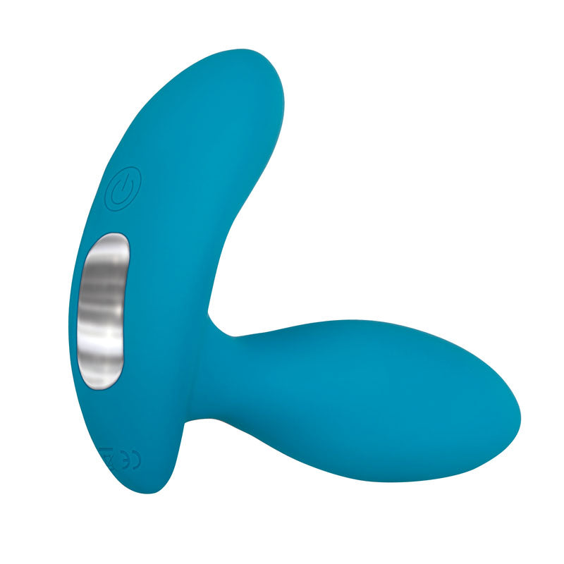 Adam & Eve G-Spot Thumper with Clit Motion Massager - Blue 11.4 cm USB Rechargeable Stimulator with Wireless Remote