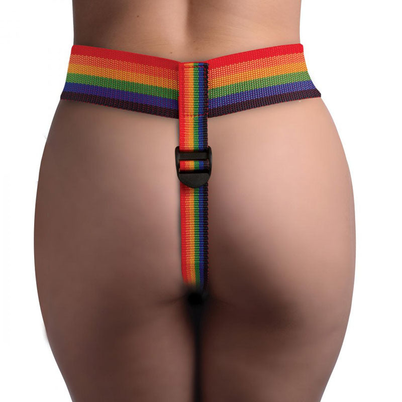 Strap-U Take the Rainbow - Rainbow Universal Strap-On Harness (No Probe Included)