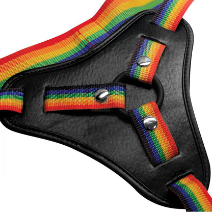 Strap-U Take the Rainbow - Rainbow Universal Strap-On Harness (No Probe Included)