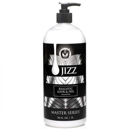 Master Series Jizz - 1000 ml - Water Based Cum Lubricant - 1000 ml Bottle