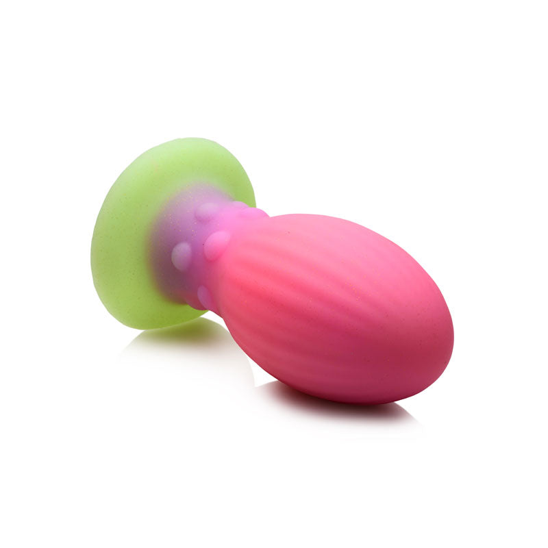 Creature Cocks XL Xeno Egg - Glow in Dark Pink 17.5 cm XL Fantasy Plug