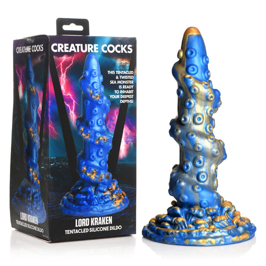 Creature Cocks Lord Kraken Blue 21 cm Fantasy Tentacle Dildo