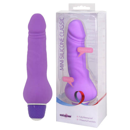 Mini Silicone Classic - Purple 13.5 cm (5.25'') Vibrator