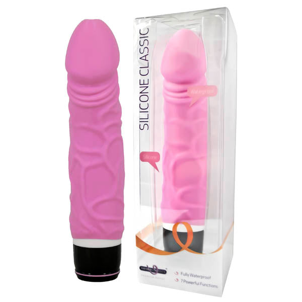 Silicone Classic - Pink 17 cm (6.75'') Vibrator
