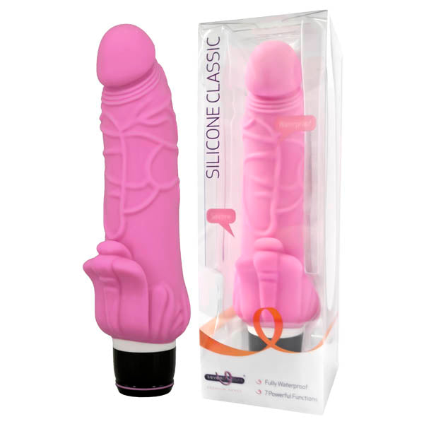 Silicone Classic - Pink 19 cm (7.5'') Vibrator