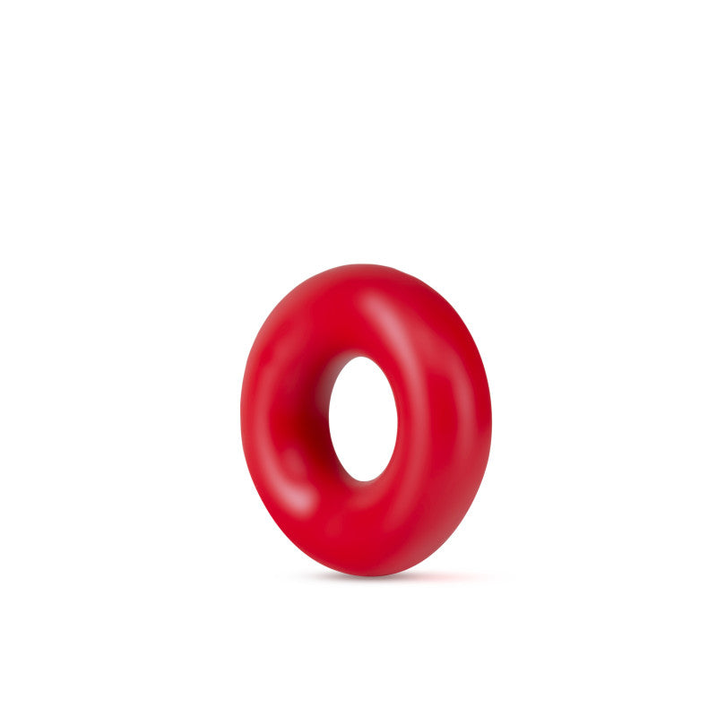 Stay Hard - Donut Rings Oversized - Red Large Cock Rings - Set of 2