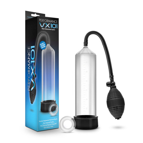 Performance VX101 Male Enhancement Pump - Clear Penis Pump