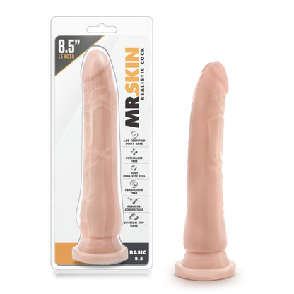 Mr. Skin - Realistic Cock - Basic 8.5 - Flesh 21.6 cm (8.5'') Dong