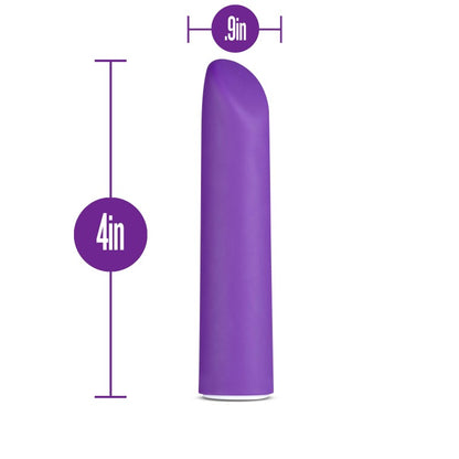 Wellness Power Vibe - Purple 10.1 cm USB Rechargeable Bullet
