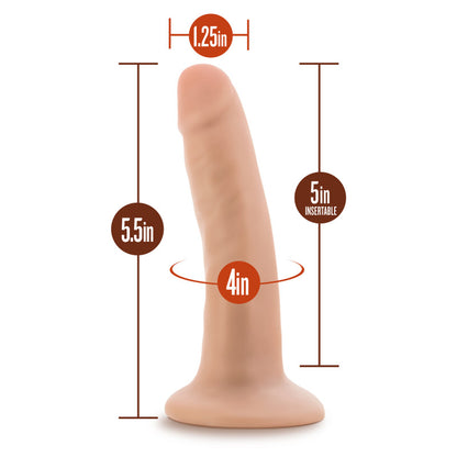 Dr. Skin Silicone Dr. Lucas - Flesh 14 cm Dong