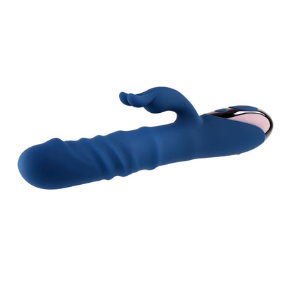 Evolved The Ringer - Blue 23.8 cm USB Rechargeable Rabbit Vibrator