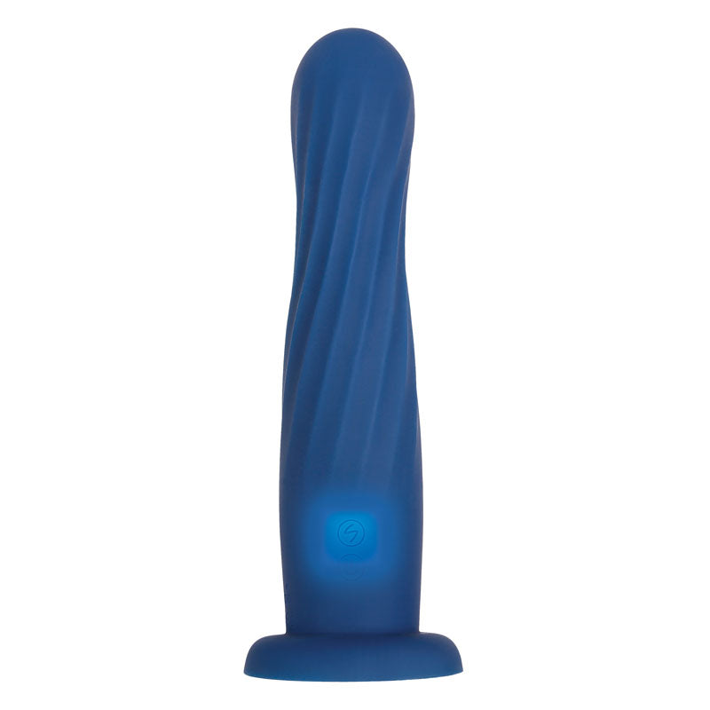 Evolved Remote Rotating Rabbit - Blue USB Rechargeable Rabbit Vibrator with Wireless Remote