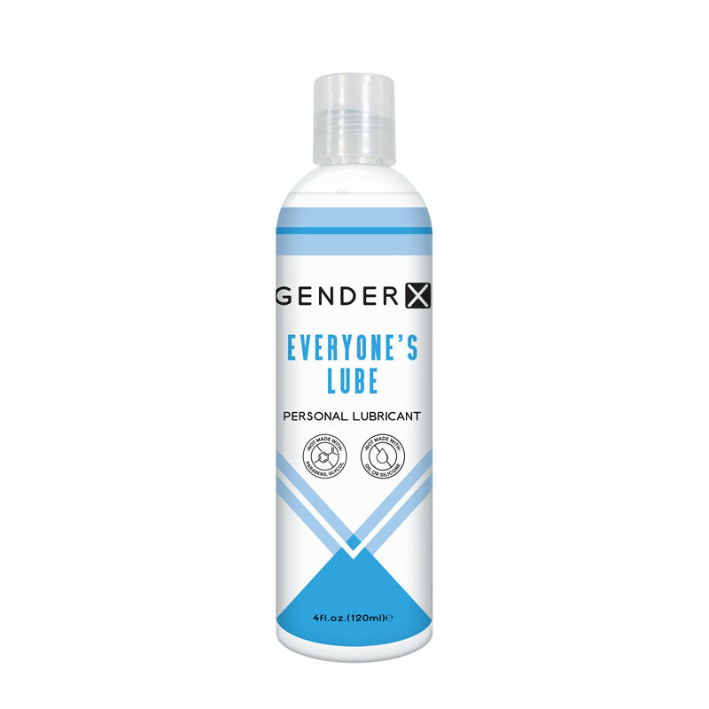 Gender X EVERYONE'S LUBE - 120 ml - Water Based Lubricant - 120 ml Bottle