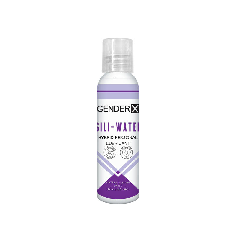 Gender X SILI-WATER - 60 ml - Hybrid Lubricant - 60 ml Bottle
