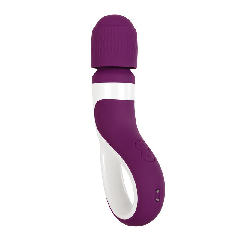 Gender X HANDLE IT - Purple/White USB Rechargeable Massager Wand