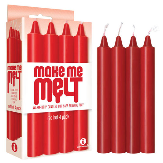 Make Me Melt Drip Candles -  Hot Drip Candles - 4 Pack