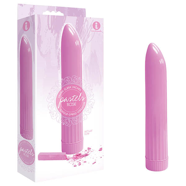 The 9's Pastel Vibes - Rose Pink 17.8 cm (7'') Vibrator